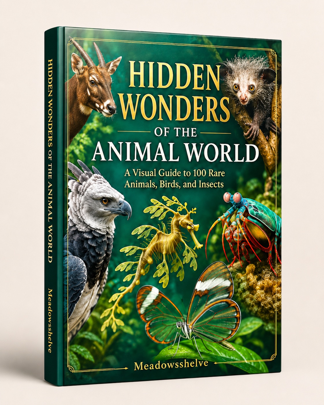 HIDDEN WONDERS OF THE ANIMAL WORLD: A Visual Guide to 100 Rare Animals, Birds, and Insects