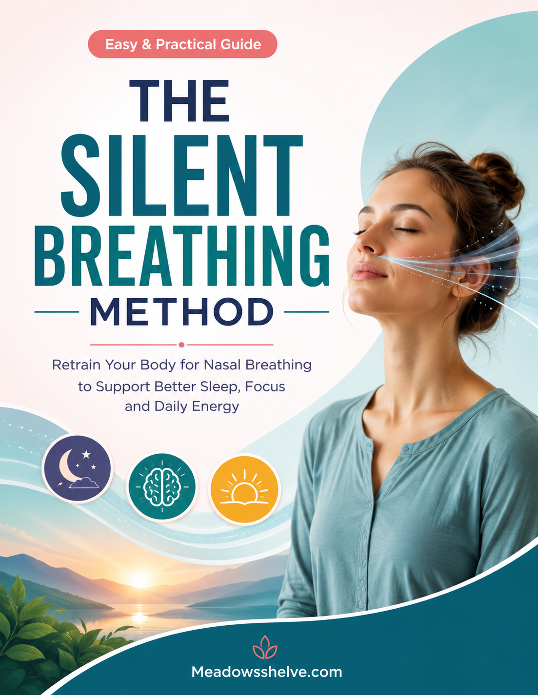 THE SILENT BREATHING METHOD: Retrain Your Body for Nasal Breathing to Support Better Sleep, Focus and Daily Energy