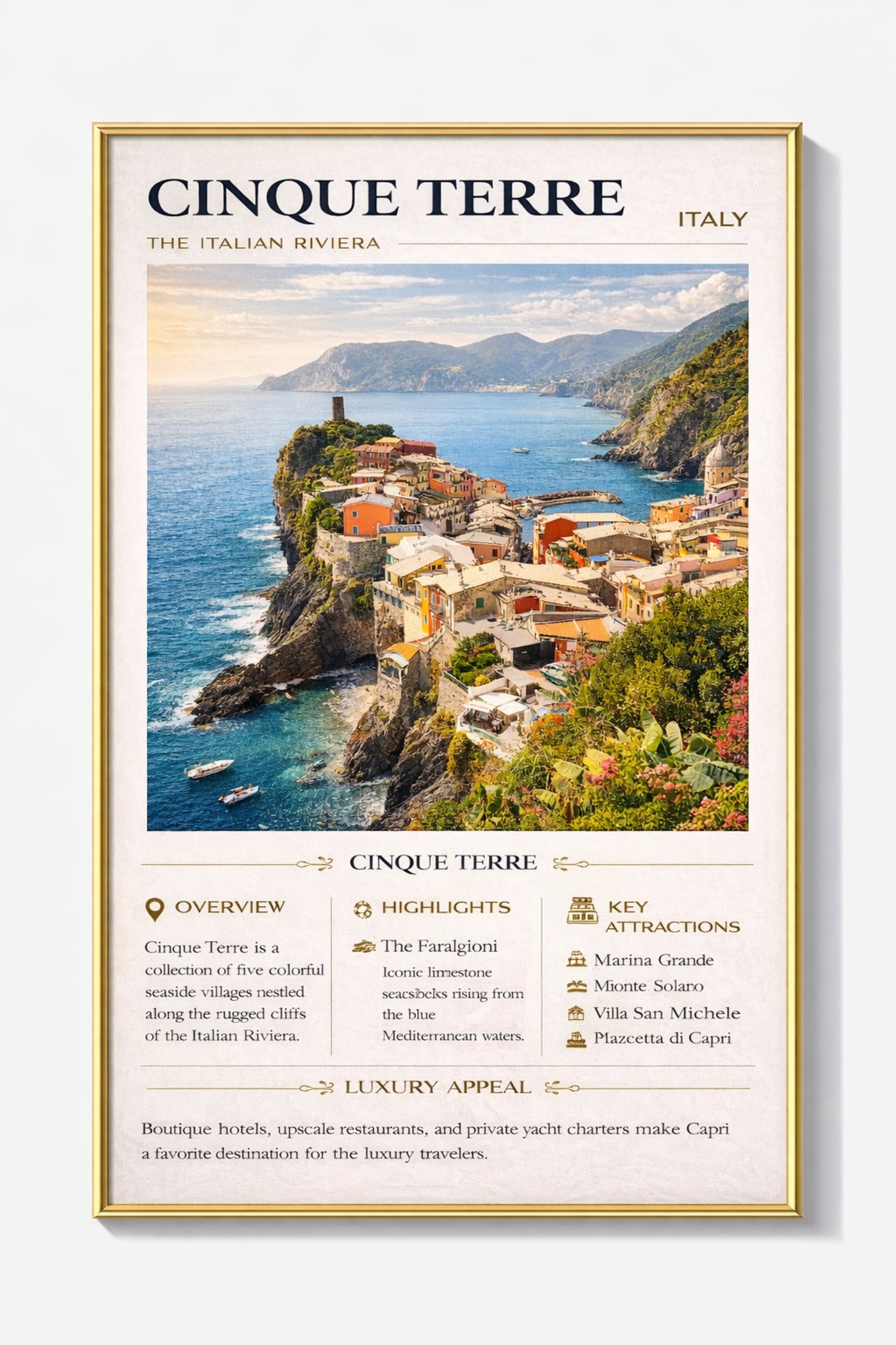 Cinque Terre Coastal Dream