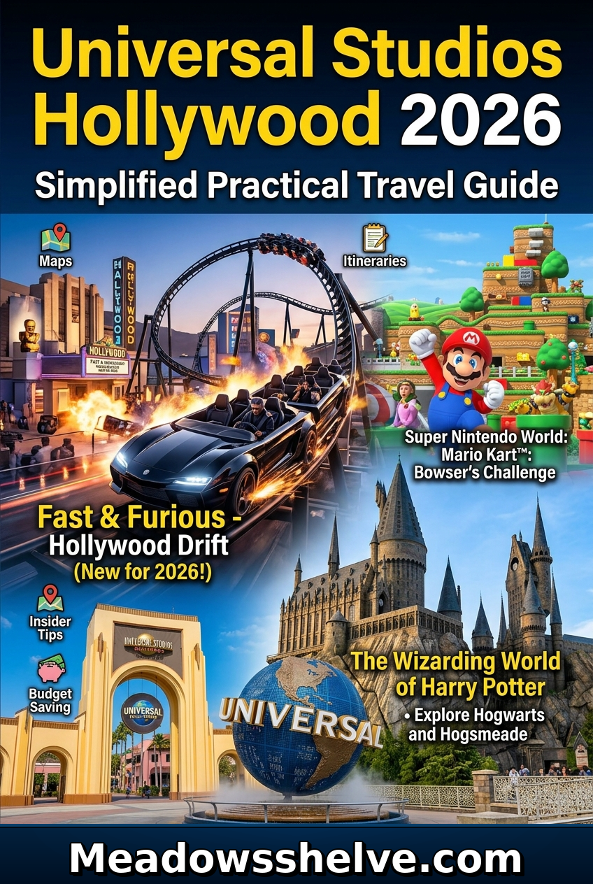 Universal Studios Hollywood 2026 Simplified Practical Travel Guide