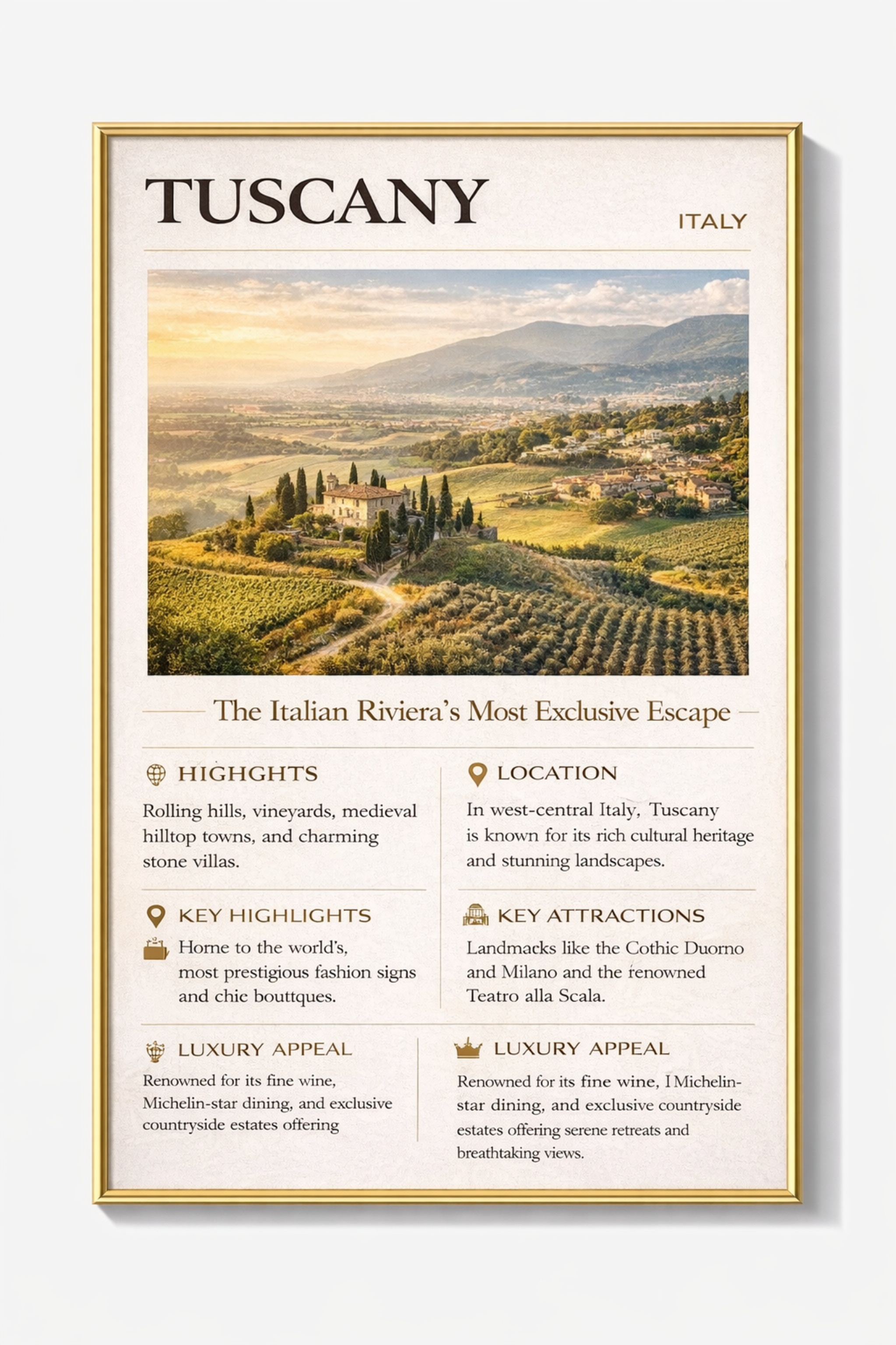 Tuscan Gold Fields