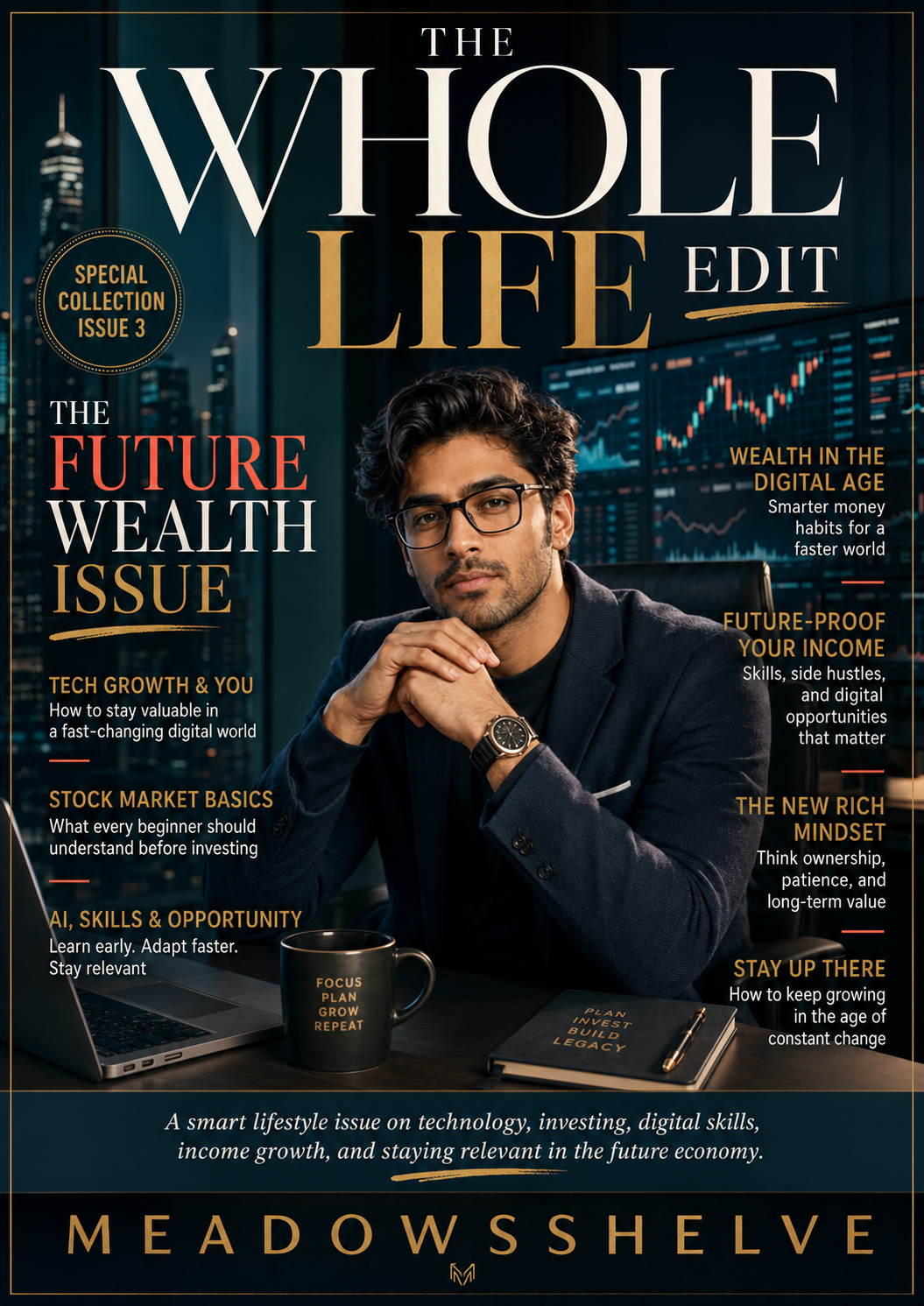 THE WHOLE LIFE EDIT: Special Collection Issue 3  - Money, Investing & Wealth Building