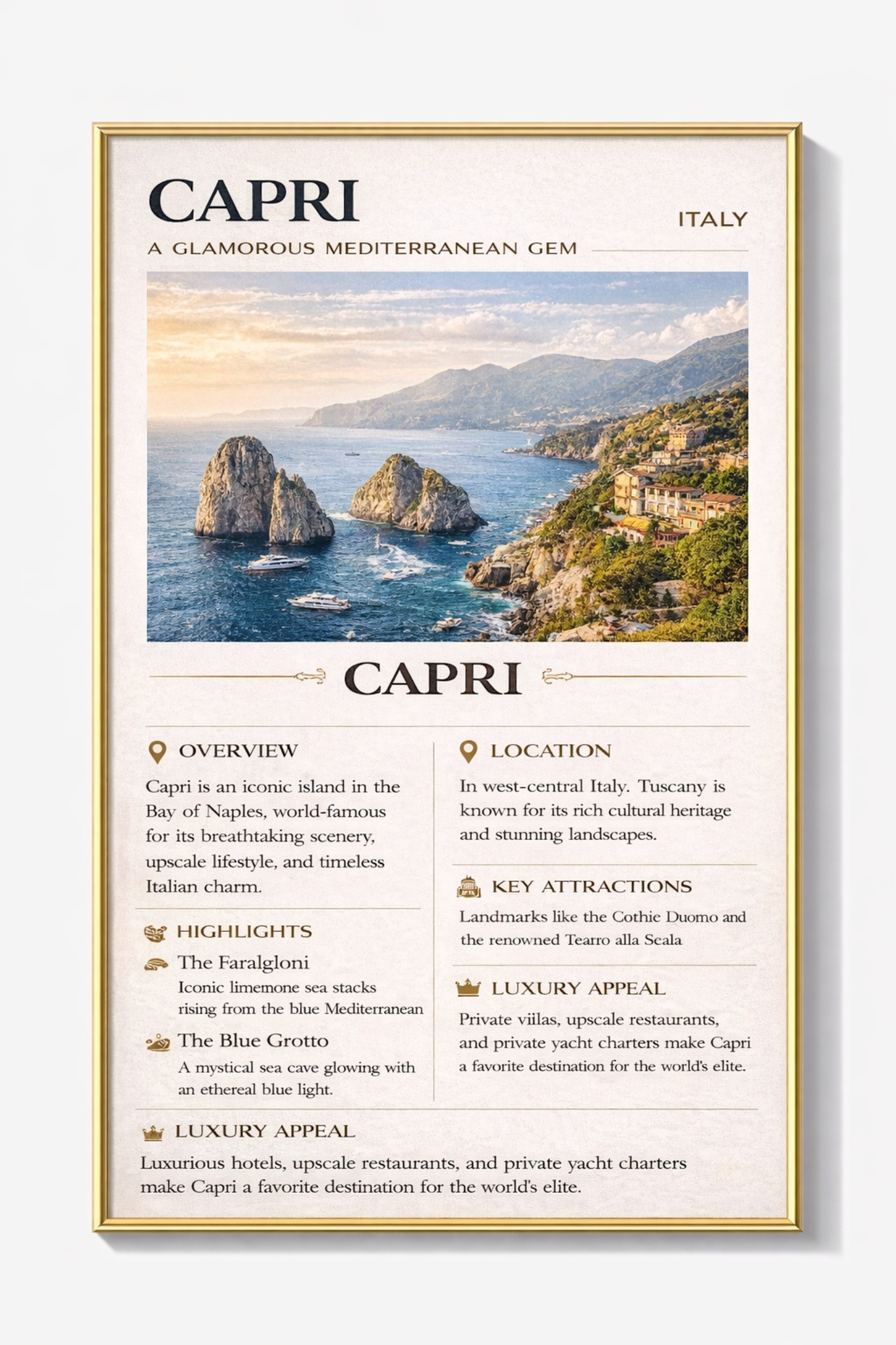 Luxury Travel Art Collection