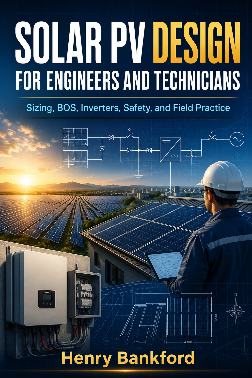 Solar PV Design for Engineers and Technicians: Sizing, BOS, Inverters, Safety, and Field Practice
